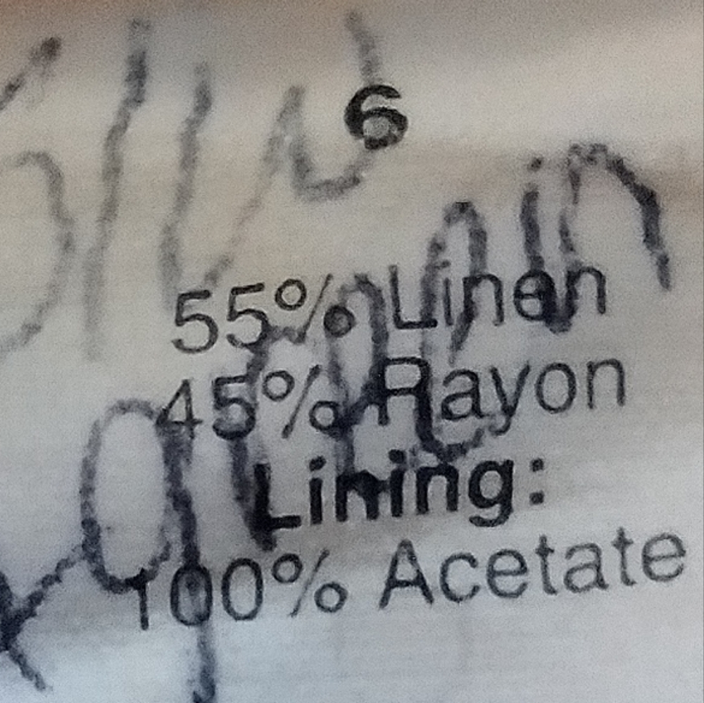 J.Crew Linen Blend Button Short Skirt Women's 6 White Preppy Academia Retro 90s - Picture 8 of 8